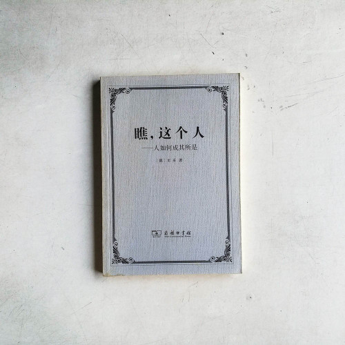 瞧,這個人:人如何成其所是 瞧,這個人:人如何成其所是