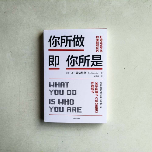 你所做即你所是:打造企業文化的策略和技巧 你所做即你所是:打造企業文化的策略和技巧