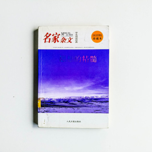 名家雜文:思想的精髓 名家雜文:思想的精髓
