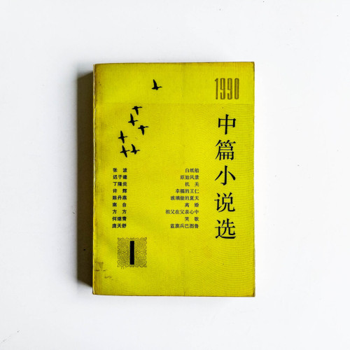 1990中篇小說選1 1990中篇小說選1