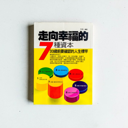 走向幸福的7種資本:33歲前要確認的人生標竿 走向幸福的7種資本:33歲前要確認的人生標竿