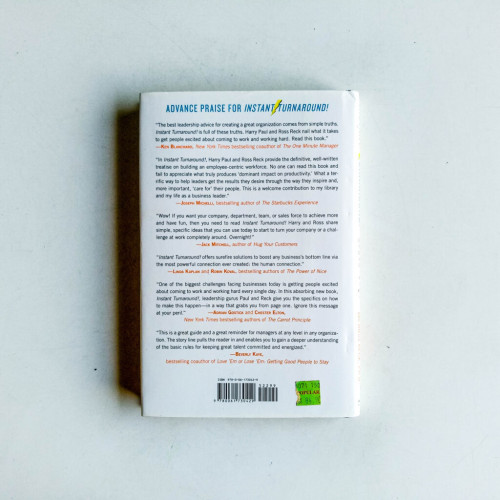 Instant Turnaround! : Getting People Excited about Coming to Work and Working Hard Instant Turnaround! : Getting People Excited about Coming to Work and Working Hard