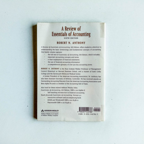 A Review of Essentials of Accounting A Review of Essentials of Accounting