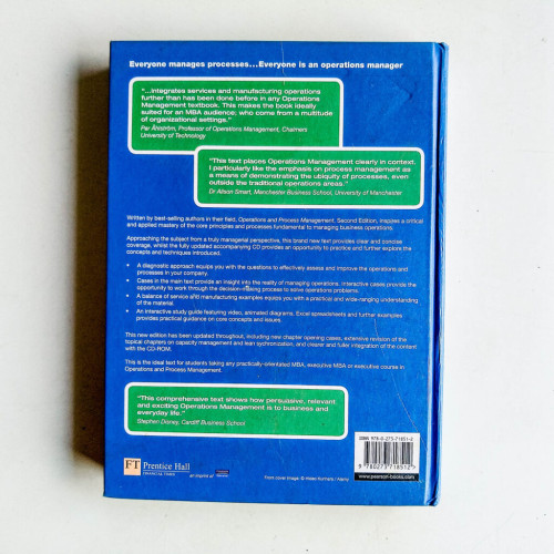 Operations and Process Management: Principles and Practice for Strategic Impact (2nd Edition) Operations and Process Management: Principles and Practice for Strategic Impact (2nd Edition)