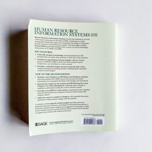 Human Resource Information Systems: Basics, Applications, and Future Directions (2nd Edition) Human Resource Information Systems: Basics, Applications, and Future Directions (2nd Edition)