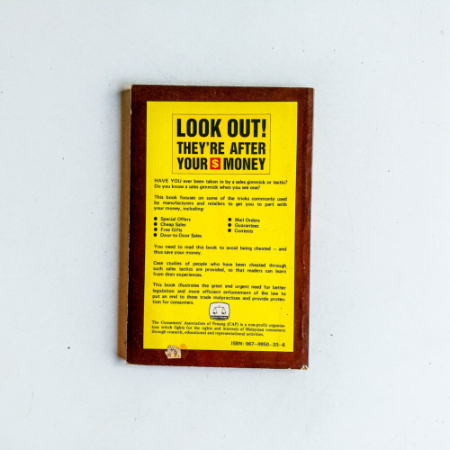 Look Out! They're after your money Look Out! They're after your money