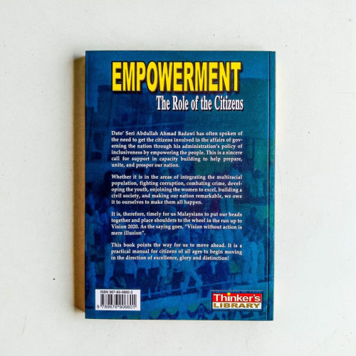 Empowerment: The Role of the Citizens Empowerment: The Role of the Citizens