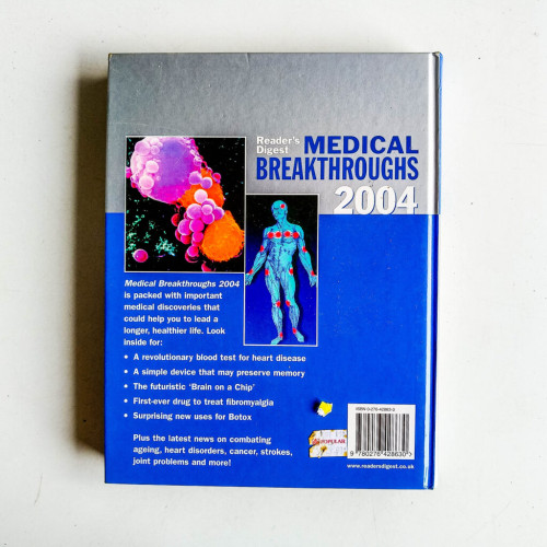 Medical Breakthroughs 2004: The Year's Most Important Health Developments Medical Breakthroughs 2004: The Year's Most Important Health Developments