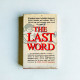 The Last Word The Last Word