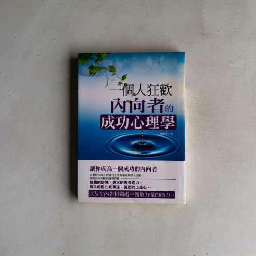 一個人狂歡：內向者的成功心理學